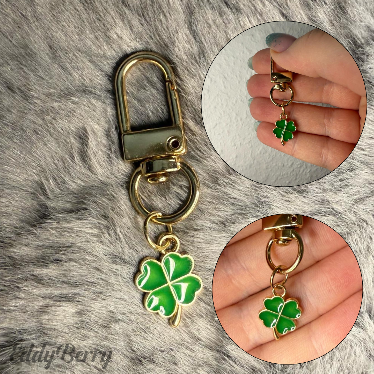 Schlüsselanhänger – Kleeblatt