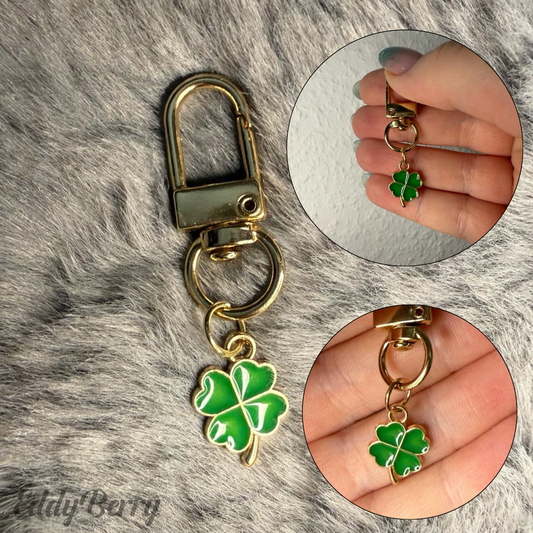 Schlüsselanhänger – Kleeblatt