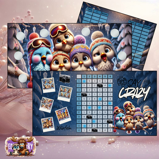 Say Crazy | A7 Sparspiel | EddyBerry® Design