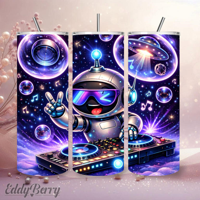 Elektro Robby | 20oz Tumbler | personalisierbar | EddyBerry® Design