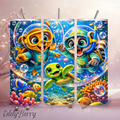 Cash & Eddy Unterwasserabenteuer | 20oz Tumbler | personalisierbar | EddyBerry® Design