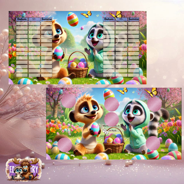 Eddy & Cash – Eier sammeln 2 | A6 Challenge | EddyBerry® Design