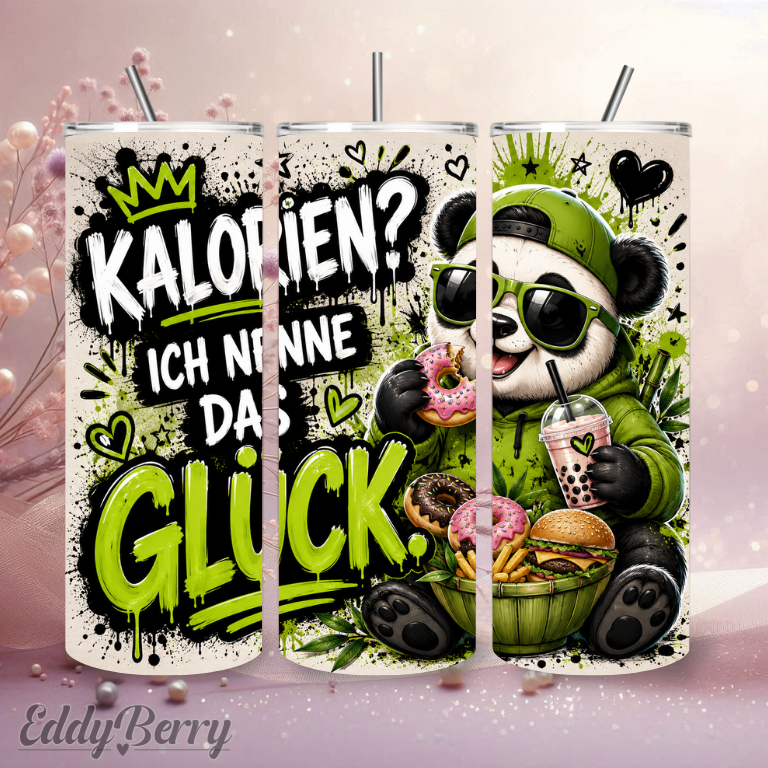 Kalorien? Ich nenne das Glück | 20oz Tumbler  | EddyBerry® Design