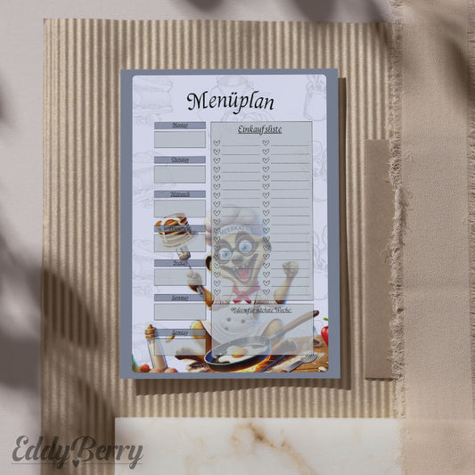 Menüplaner - Chefkoch Eddy - A5