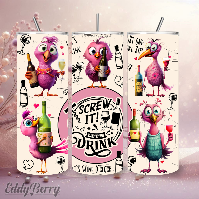 Lustige Tier Motive | 20 oz Tumbler | Kreativ Design