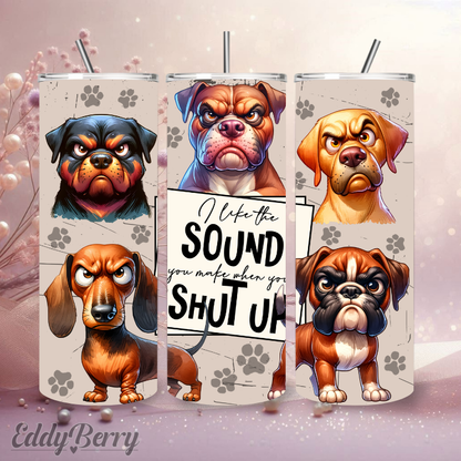 Lustige Tier Motive | 20 oz Tumbler | Kreativ Design