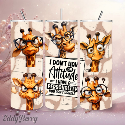 Lustige Tier Motive | 20 oz Tumbler | Kreativ Design