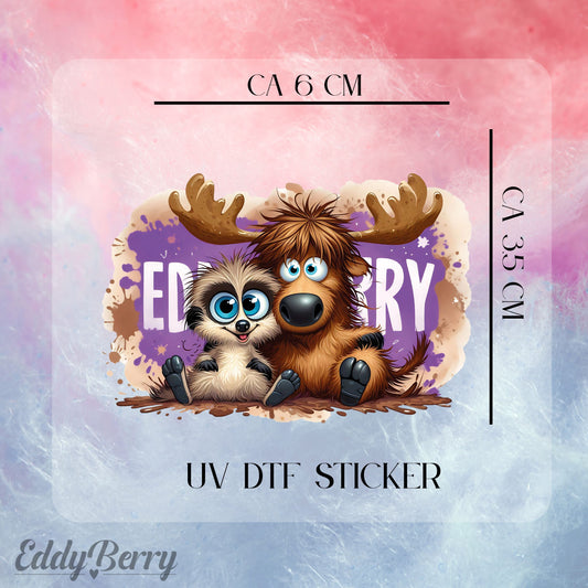 UV DTF Sticker – "EddyBerry Logo"