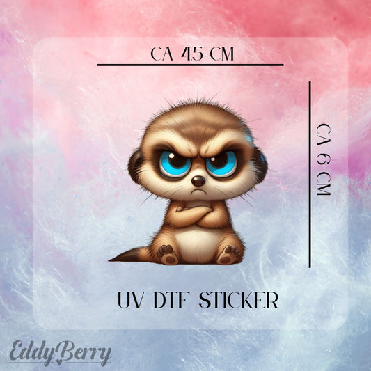 UV DTF Sticker – "Grumpy"