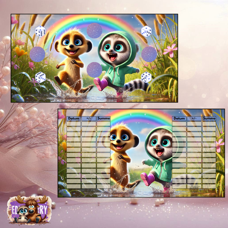 Eddy & Cash – Über den Regenbogen | A6 Challenge | EddyBerry® Design