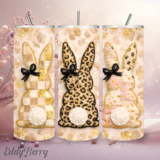 Leopard Bunny | 20oz Tumbler | EddyBerry® Design