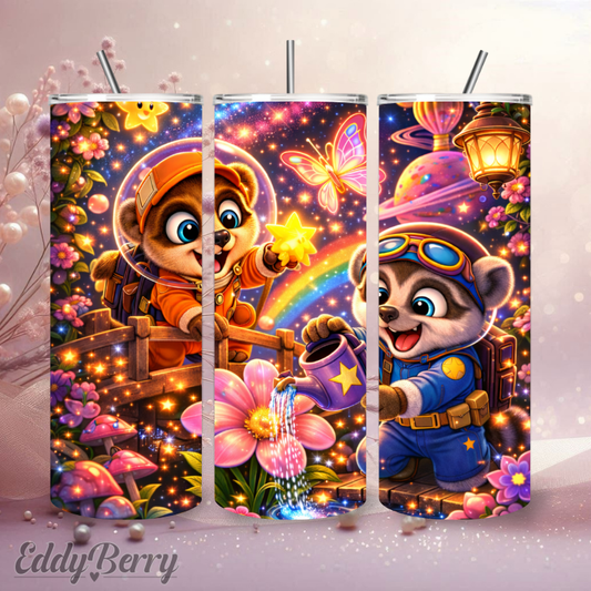 Magischer Sternengarten | 20oz Tumbler | personalisierbar | EddyBerry® Design