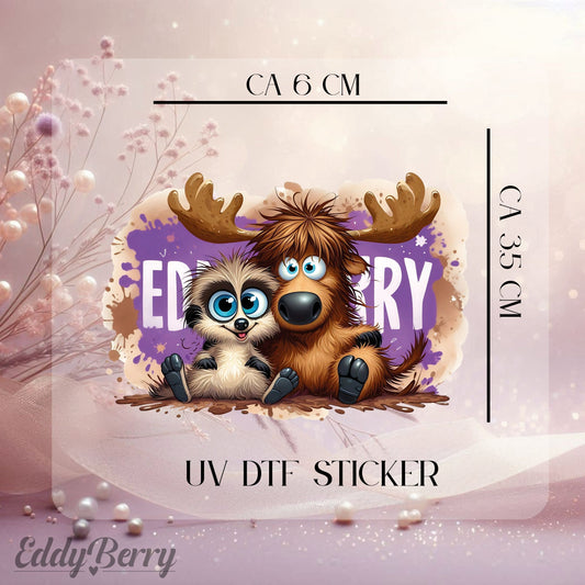 UV DTF Sticker – "EddyBerry Logo"