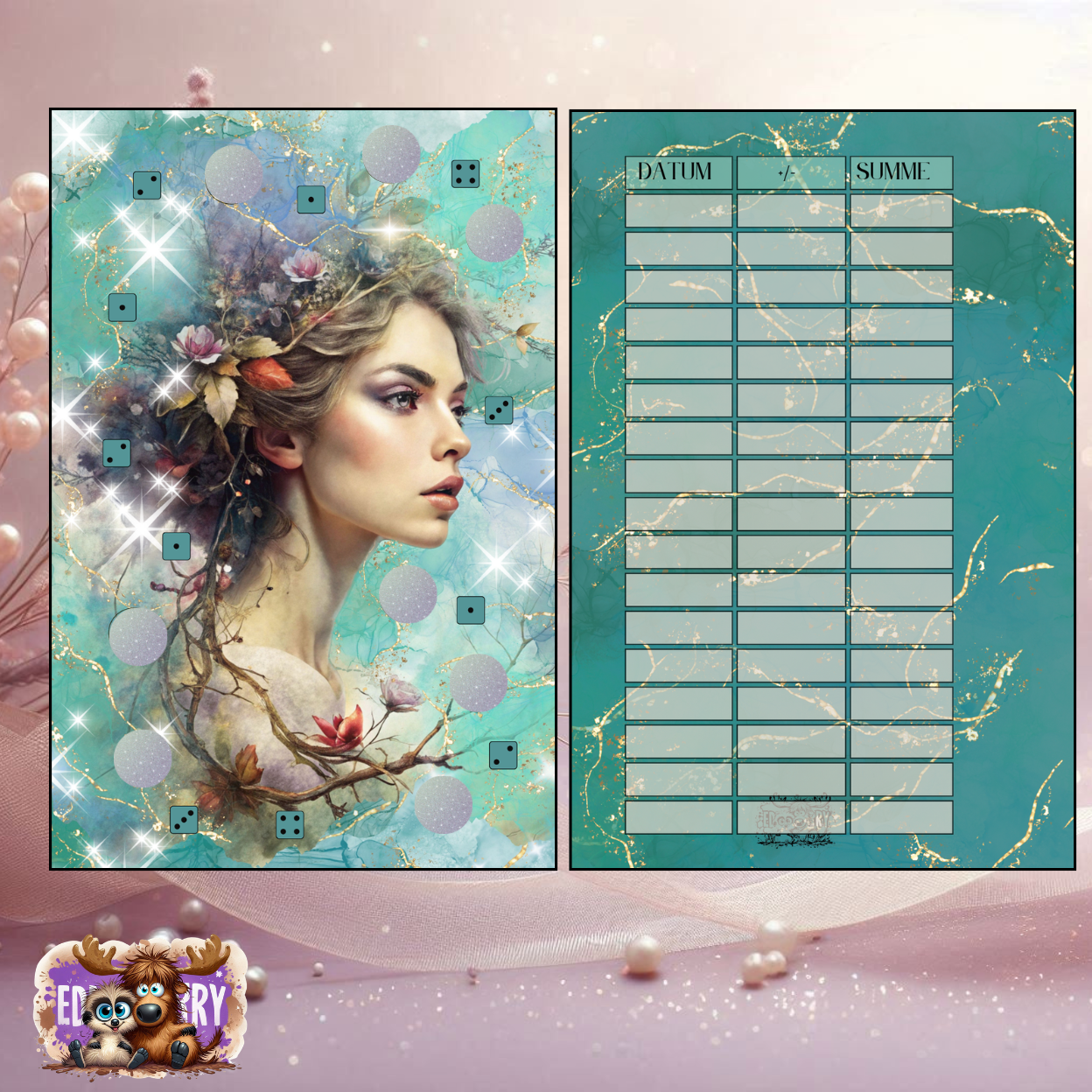 Mystic Muse | A7 Einhefter Spar-Challenge | EddyBerry® Design