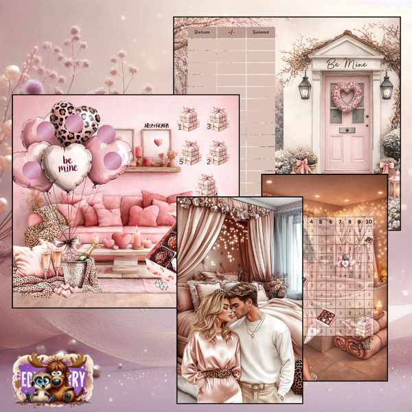 Be Mine | A6 Klappkarte + Trennblatt | EddyBerry® Design