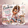 Erzieherin mit Herz & Geduld | 20oz Tumbler  | EddyBerry® Design