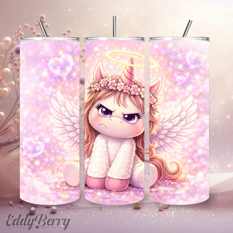 Engelchen MAULINCHEN | 20oz Tumbler | personalisierbar | EddyBerry® Design