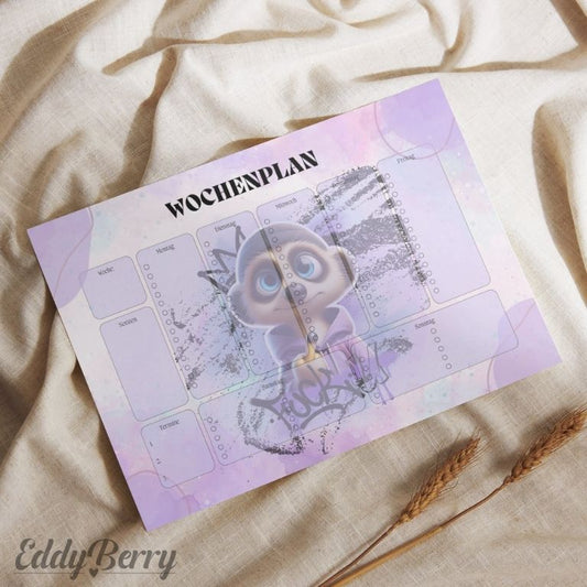 Wochenplaner - Eddy A4 quer