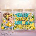 Easy Peasy Lemon Squeezy| 16oz Glas | EddyBerry® Design