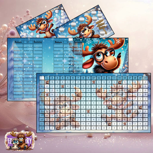Let it Snow – XL Bingo | A7 Sparspiel | EddyBerry® Design