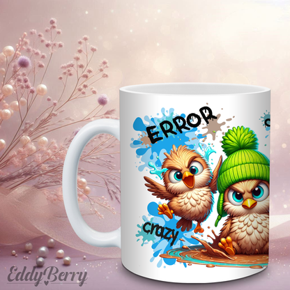 Keramikbecher mit Druck | Pitsch Patsch Klatsche | EddyBerry® Design