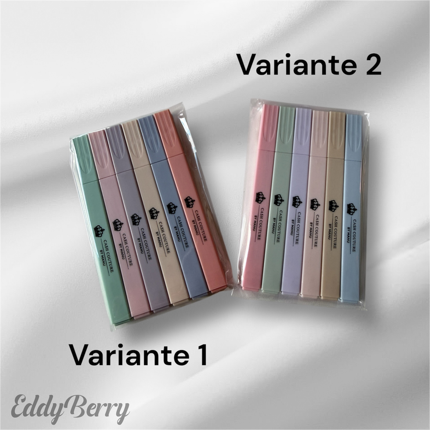 Pastell Textmarker Set | 6er Pack