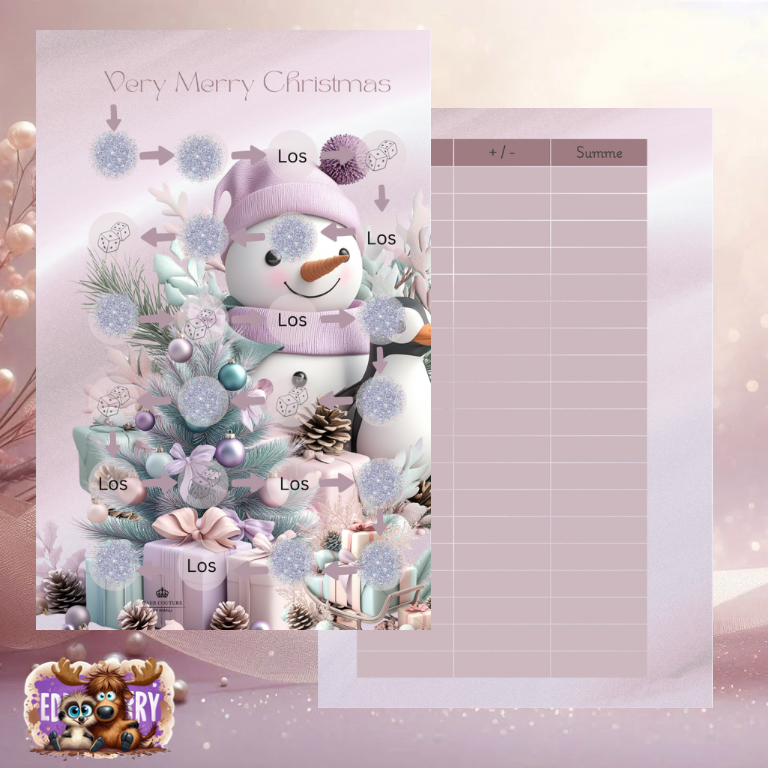 Very Merry Christmas | A6 Abheft-Challenge