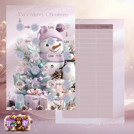 Very Merry Christmas | A6 Abheft-Challenge